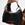 Bolso bandolera negra 1981 Lola Casademunt - Imagen 1