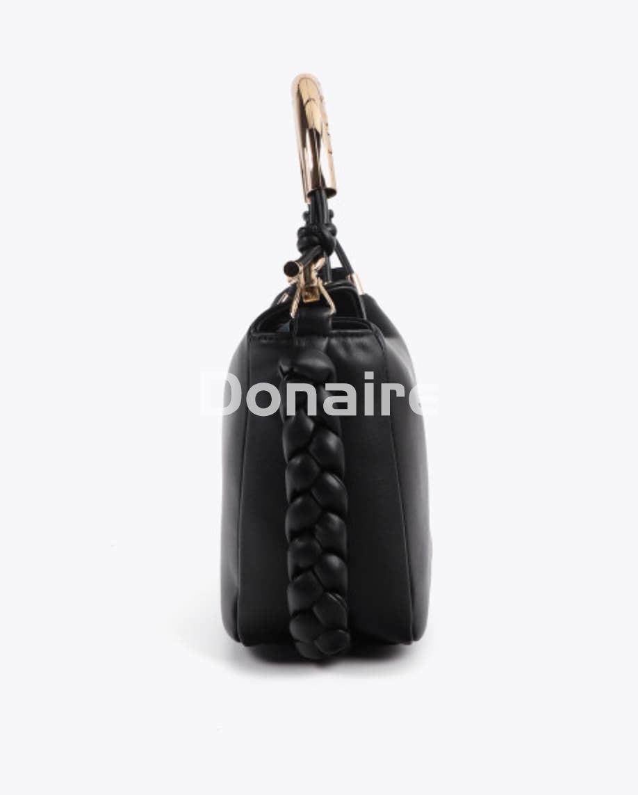 Bolso bandolera negra 1981 Lola Casademunt - Imagen 7