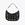 Bolso bandolera negro detales metálicos dorados Lola Casademunt - Imagen 1
