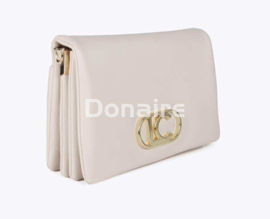 Bolso bandolera solapa crudo Lola Casademunt - Imagen 2