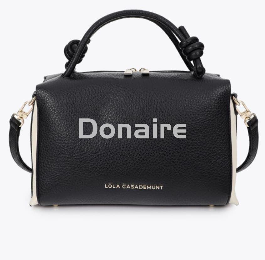 Bolso bicolor tipo bowling Lola Casademunt - Imagen 1