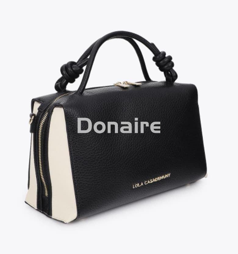 Bolso bicolor tipo bowling Lola Casademunt - Imagen 3