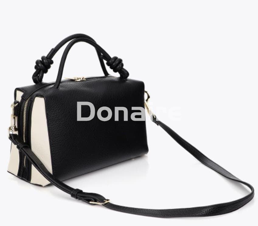 Bolso bicolor tipo bowling Lola Casademunt - Imagen 5