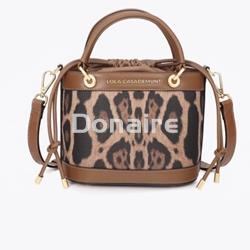 Bolso bombonera animal print Lola Casademunt - Imagen 1