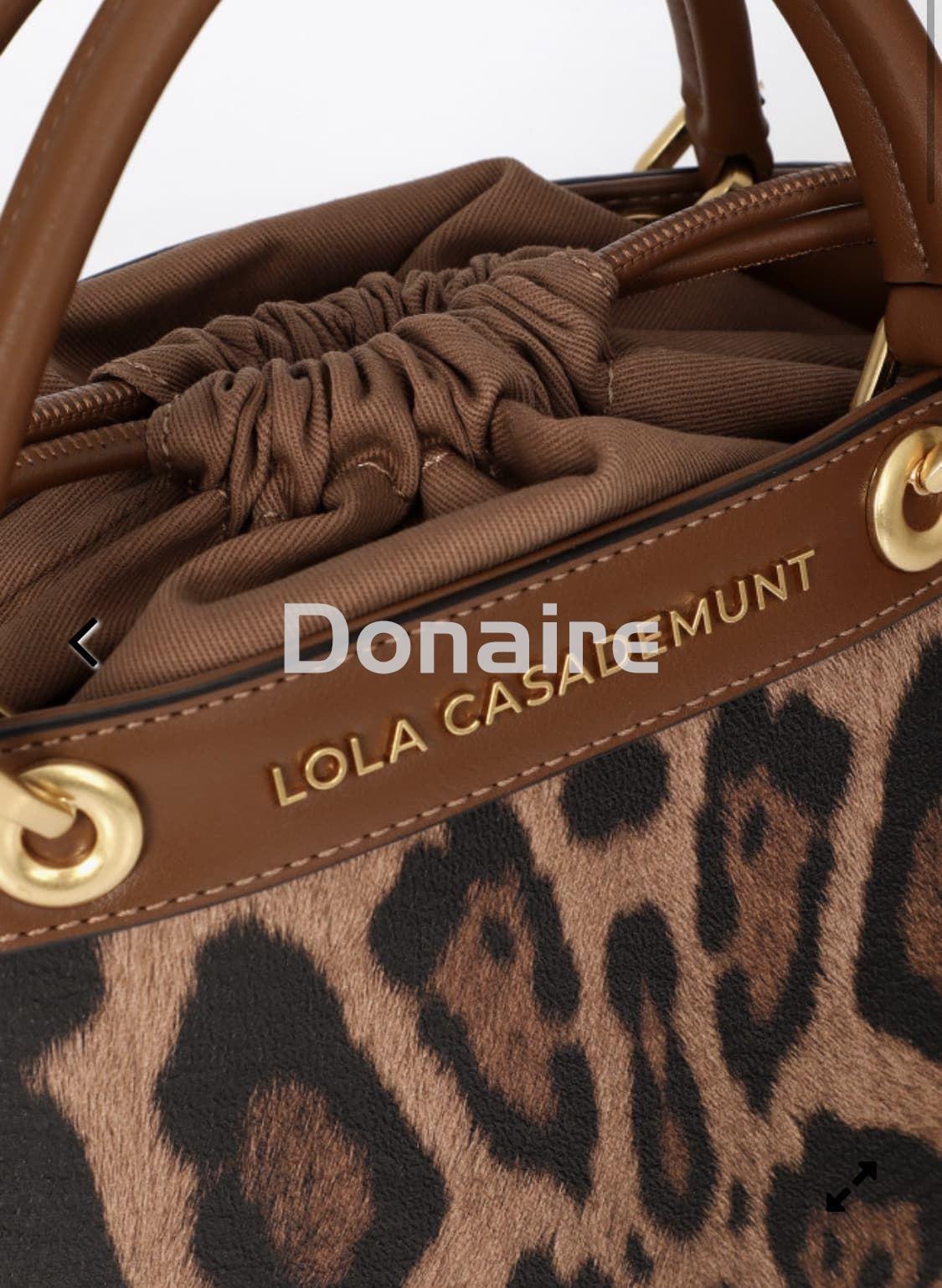 Bolso bombonera animal print Lola Casademunt - Imagen 5