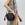 Bolso mini shopper trenzado negro Lola Casademunt - Imagen 1