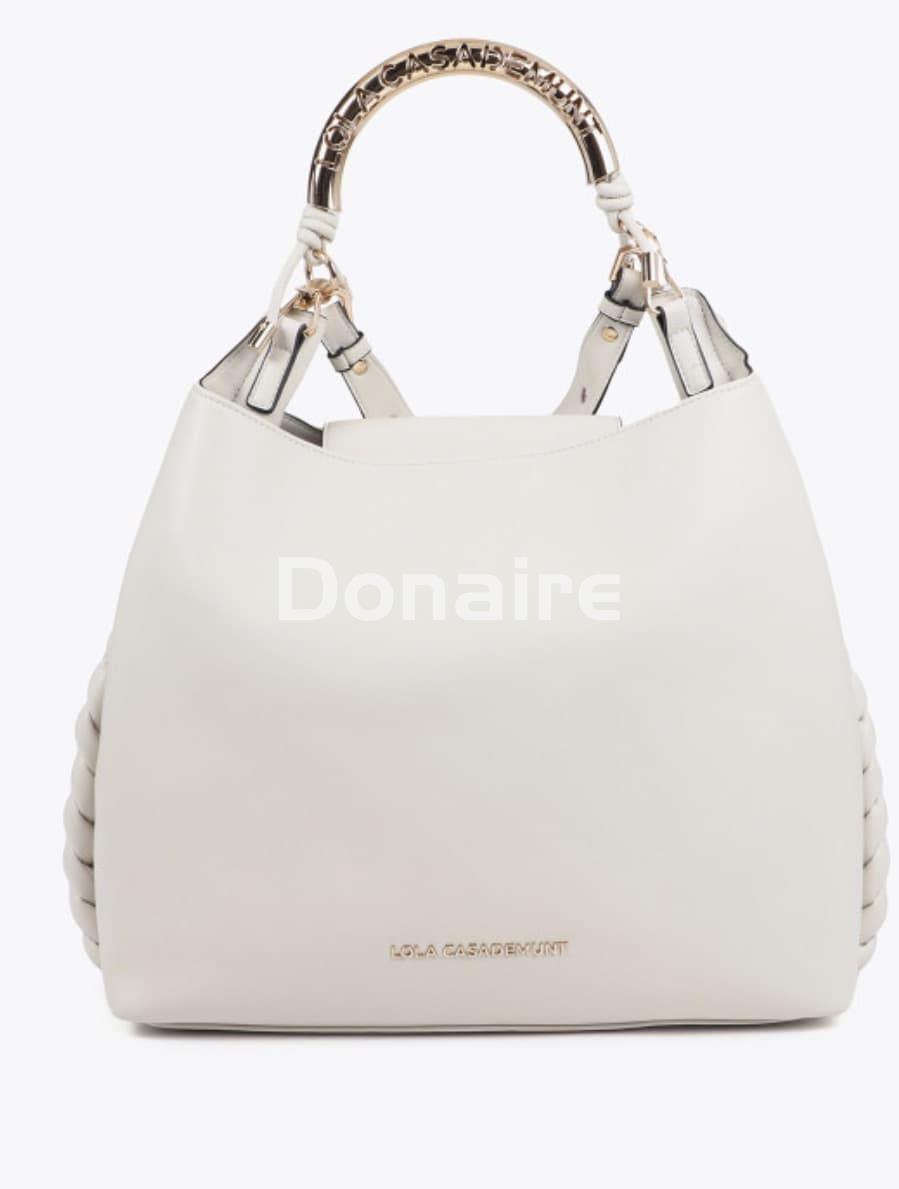 Bolso shopper 1981 crudo Lola Casademunt - Imagen 1