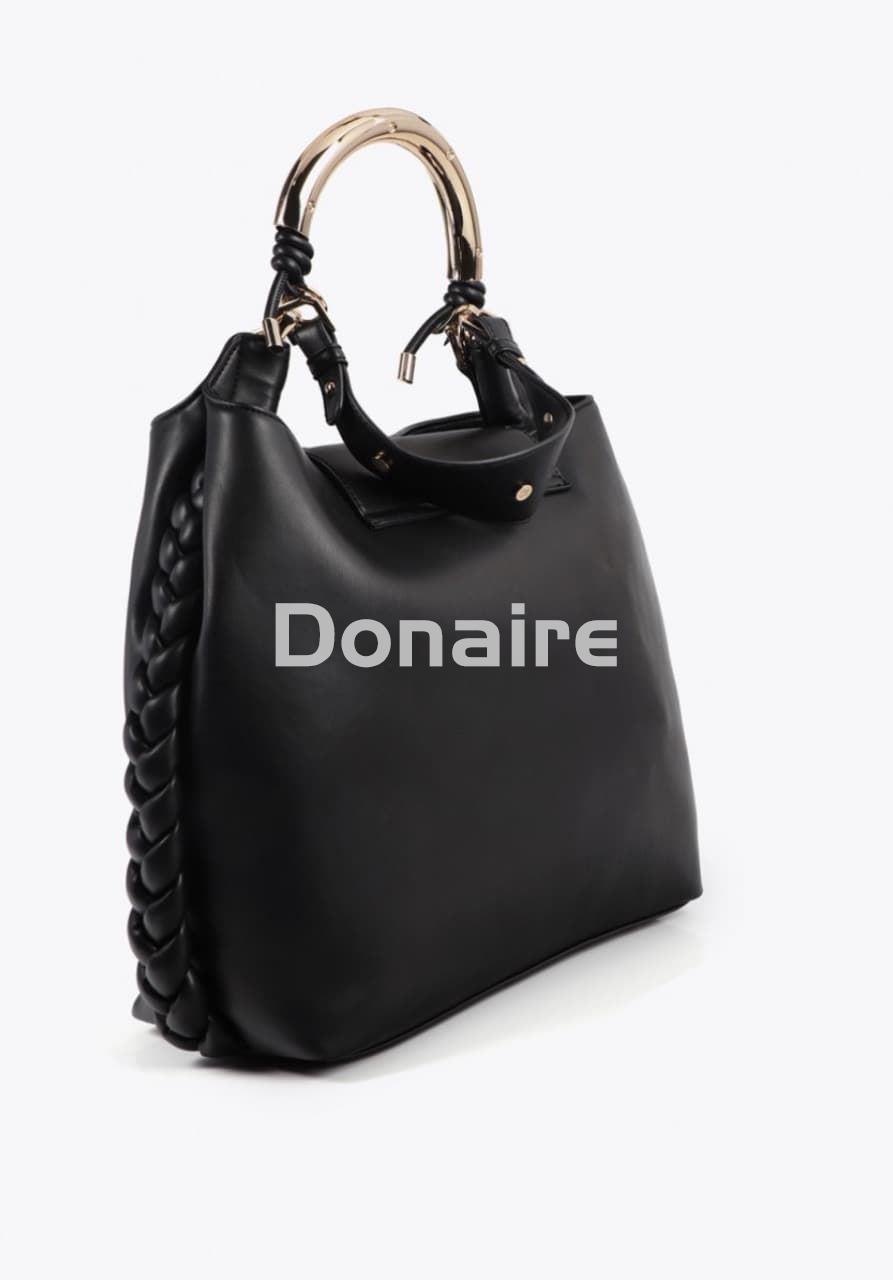 Bolso shopper 1981 negro Lola Casademunt - Imagen 2