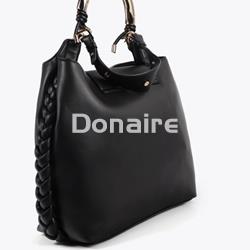 Bolso shopper 1981 negro Lola Casademunt - Imagen 2