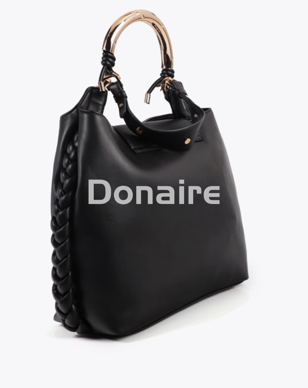 Bolso shopper negro 1981 Lola Casademunt - Imagen 4