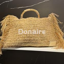Bolso tipo shopper rafia y lurex NKN - Imagen 1
