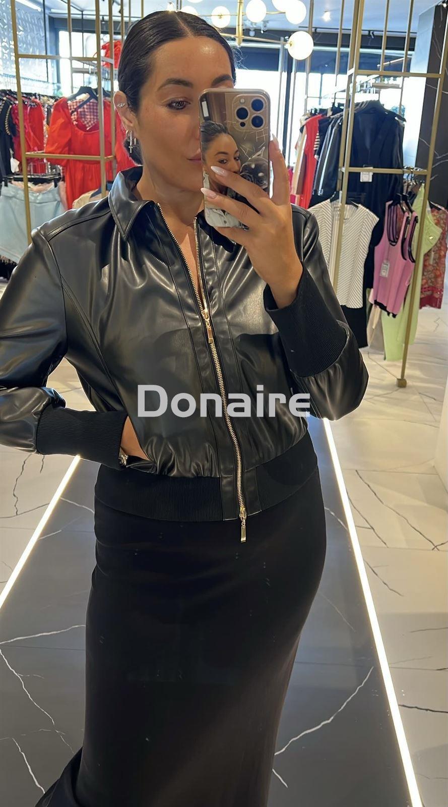 Bomber efecto piel Koralline - Imagen 1