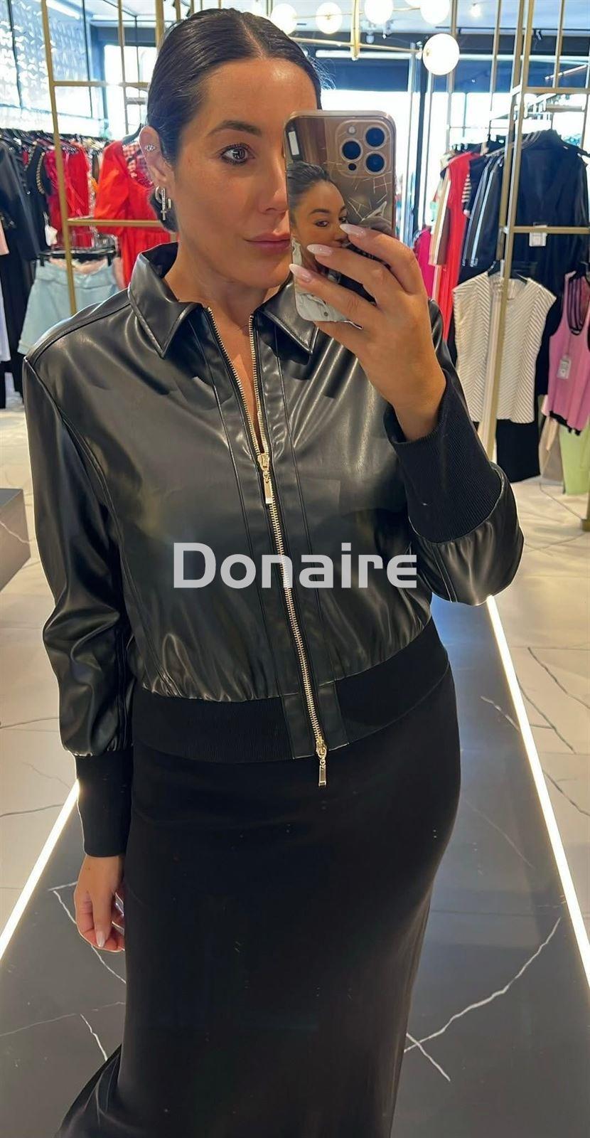 Bomber efecto piel Koralline - Imagen 1