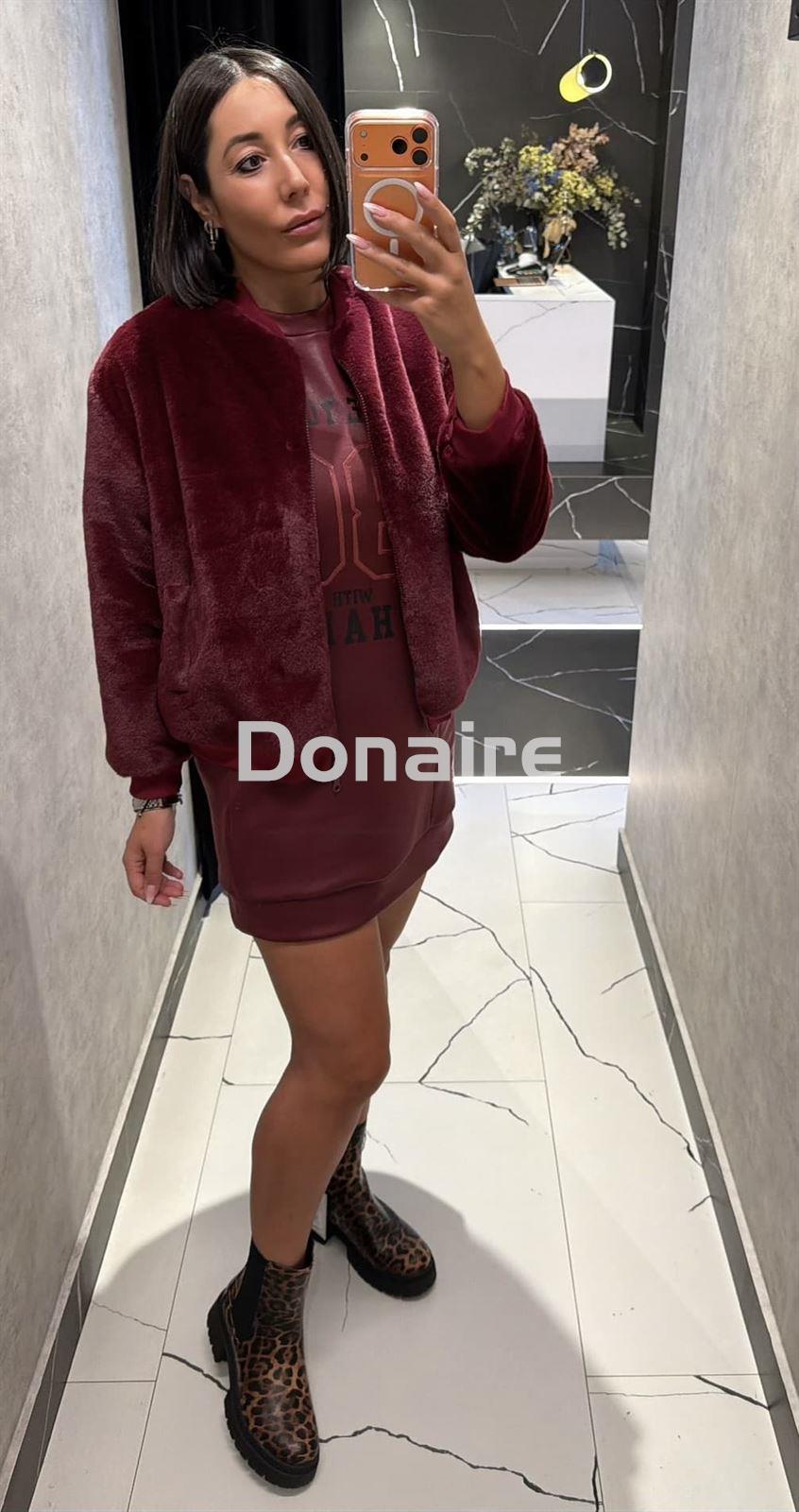 Bomber pelo granate Phard - Imagen 3