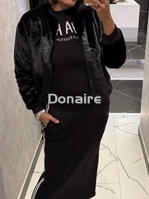 Bomber pelo negra Phard - Imagen 1