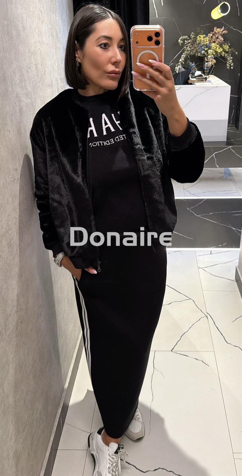 Bomber pelo negra Phard - Imagen 2