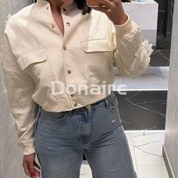 Bomber tejido brocado Trash and Luxury - Imagen 1