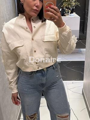 Bomber tejido brocado Trash and Luxury - Imagen 1