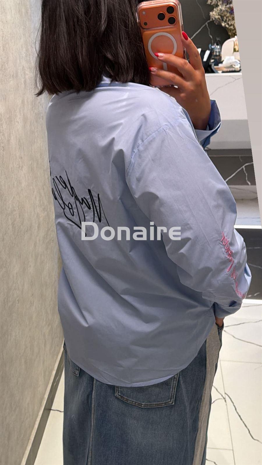 Camisa con bordados y parches Lola Casademunt - Imagen 2