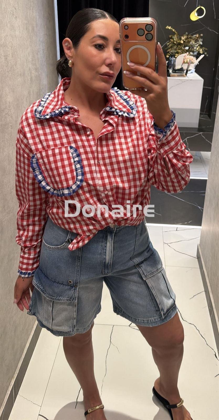 Camisa cuadros vichy Dixie - Imagen 6