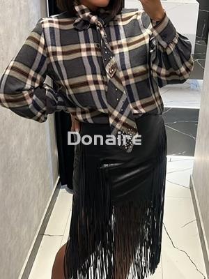 Camisa de cuadros de franela Dixie - Imagen 2