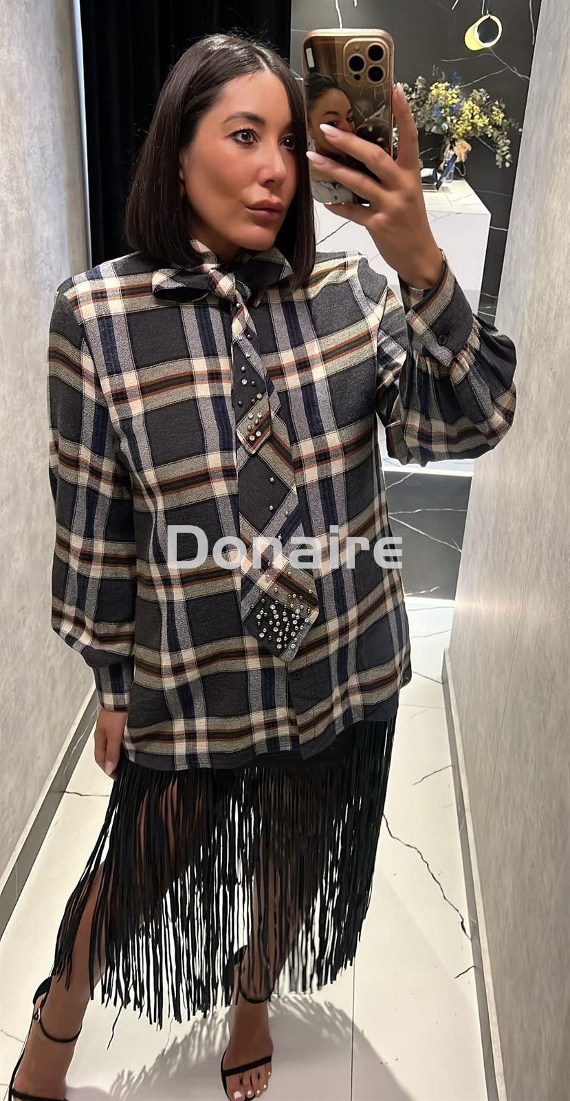 Camisa de cuadros de franela Dixie - Imagen 3