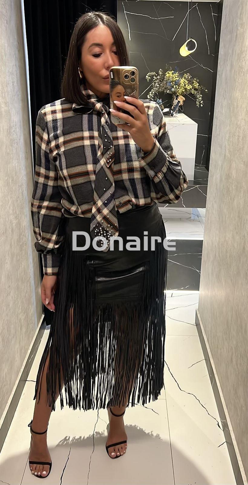 Camisa de cuadros de franela Dixie - Imagen 4