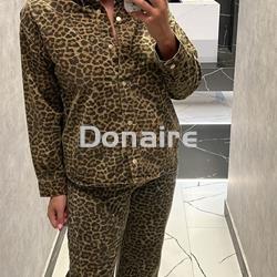 Camisa vaquera animal print BSB - Imagen 2