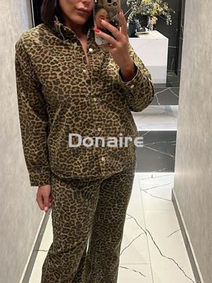 Camisa vaquera animal print BSB - Imagen 2