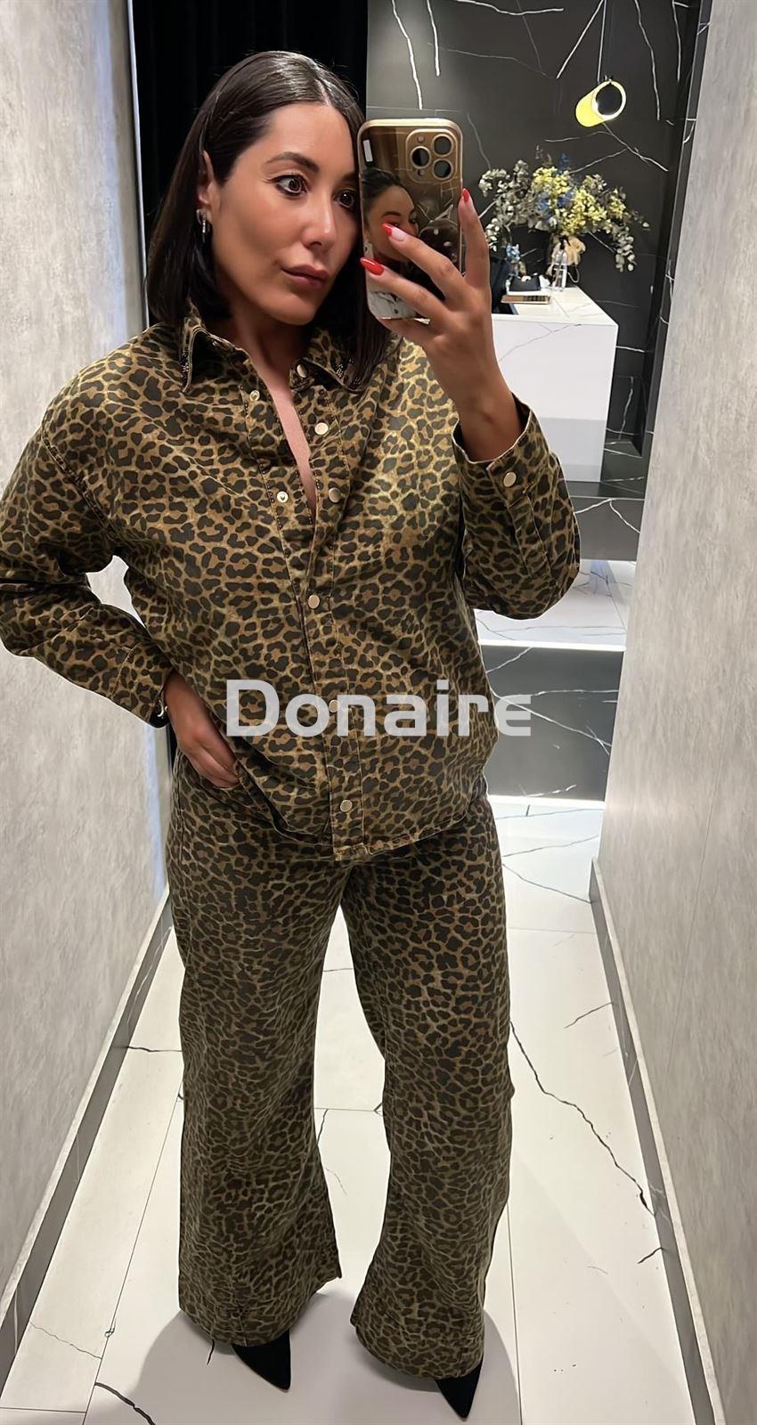 Camisa vaquera animal print BSB - Imagen 3