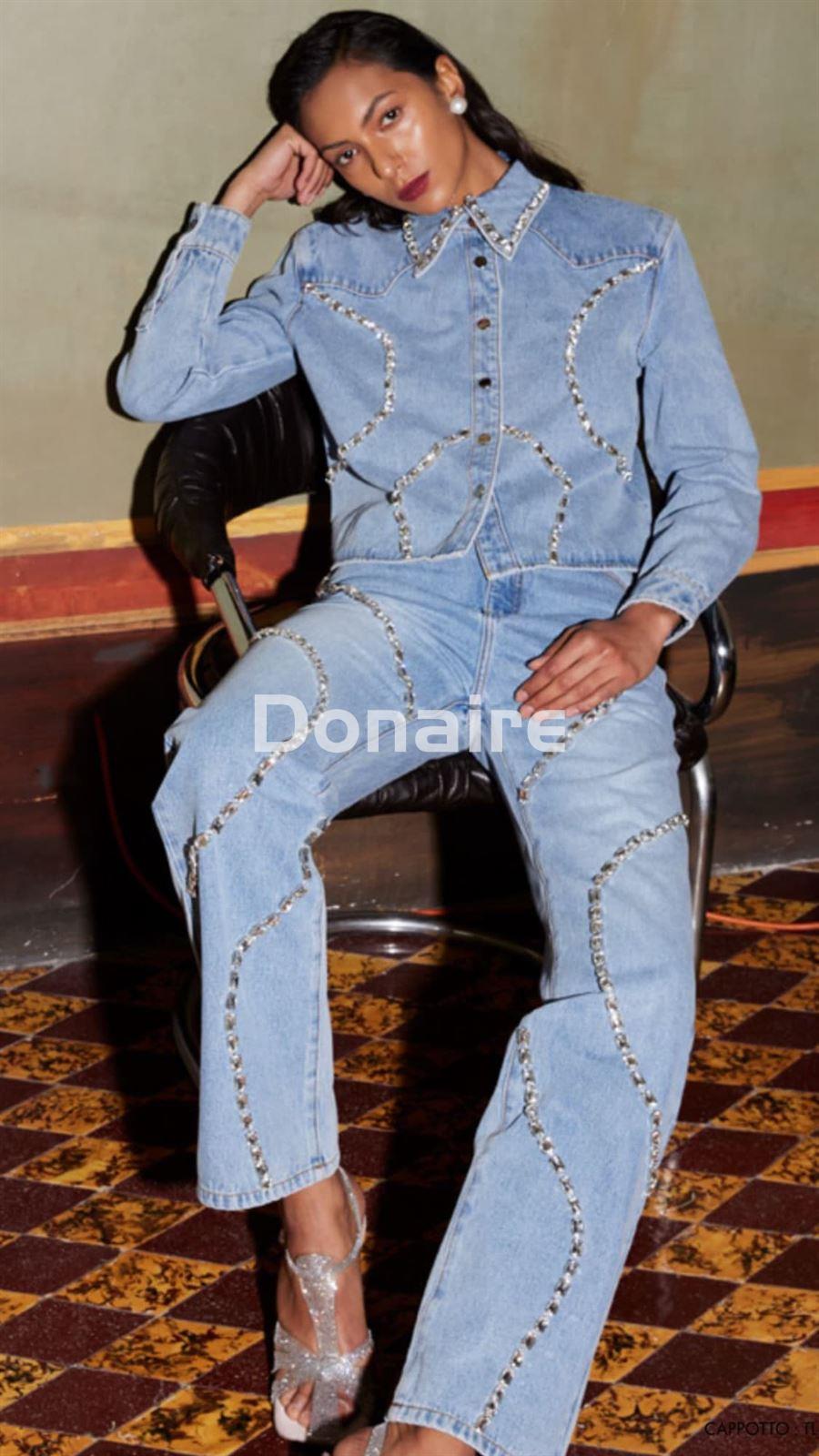 Camisa vaquera joya Trash and Luxury - Imagen 1