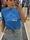 Camiseta azul OPEN - Imagen 2