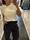 Camiseta blanca strass Lez a Lez - Imagen 2