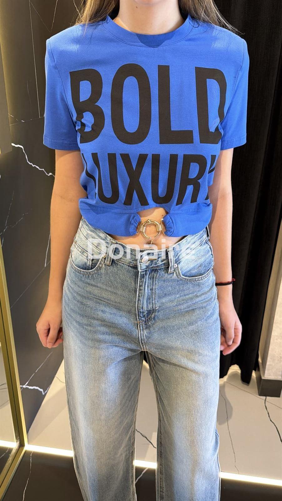 Camiseta BOLD LUXURY Koralline azul - Imagen 1