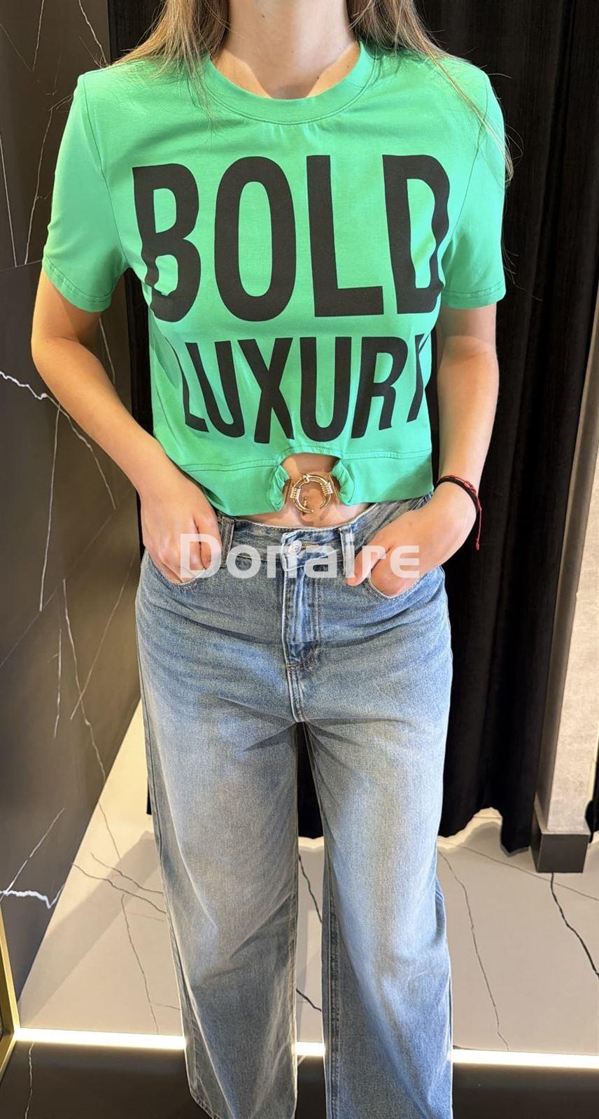 Camiseta BOLD LUXURY Koralline verde - Imagen 1