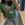 Camiseta crop CALL ME LOLA verde Lola Casademunt - Imagen 2
