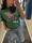 Camiseta crop CALL ME LOLA verde Lola Casademunt - Imagen 2