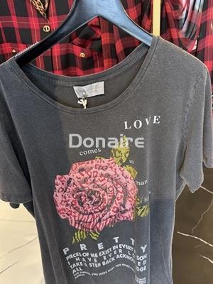 Camiseta flor BSB - Imagen 1