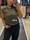 Camiseta kaki hombreras y tachas Phard - Imagen 2