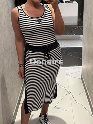 Camiseta manga sisa rayas PHARD - Imagen 2