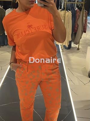 Camiseta naranja OPEN - Imagen 1