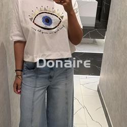 Camiseta ojo turco strass BSB - Imagen 1