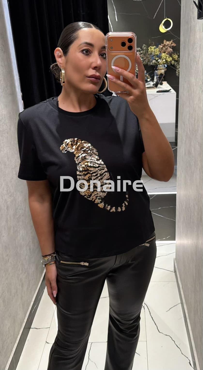 Camiseta tigre lentejuelas Lola Casademunt - Imagen 2