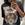 Camiseta tigre REBEL CITY + WILD FREE OPEN NEGRA - Imagen 2