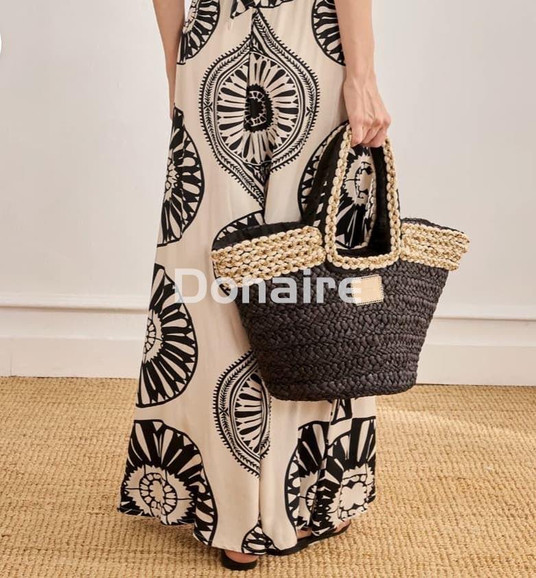 Capazo rafia y lurex NKN - Imagen 5