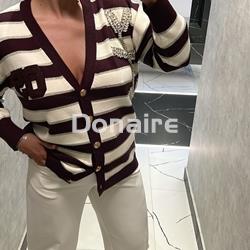 Cardigan rayas joya Trash and Luxury - Imagen 1