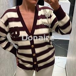 Cardigan rayas joya Trash and Luxury - Imagen 2