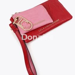 Cartera con monedero bicolor Lola Casademunt - Imagen 1