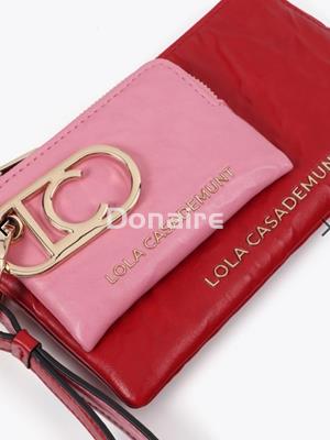 Cartera con monedero bicolor Lola Casademunt - Imagen 2