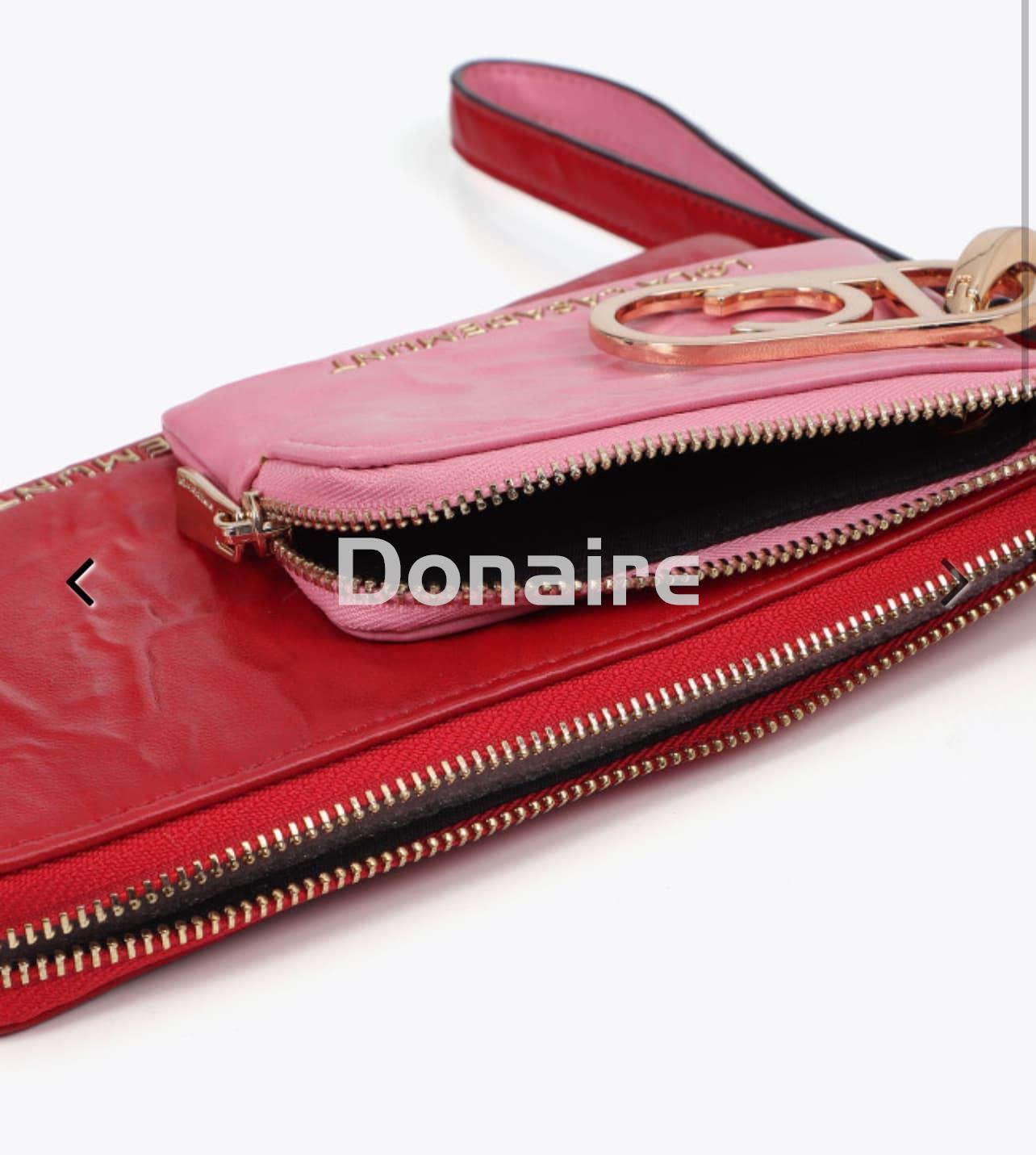 Cartera con monedero bicolor Lola Casademunt - Imagen 4